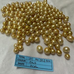 Oval Gold South Sea Pearls